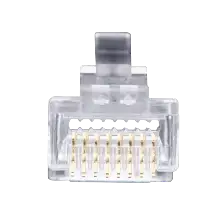 CRISTAL HEAD GOLD PLATED RJ45 CAT6 CLIP